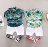 Tropical Shirt and Shorts Set