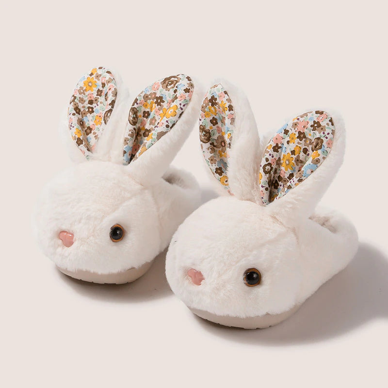 Sawyer Bunny Plush Slippers