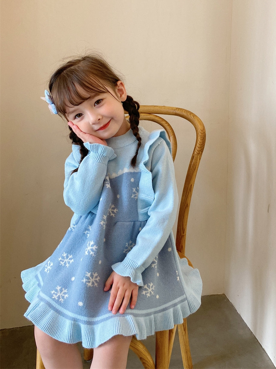 Elsie Knitted Princess Dress