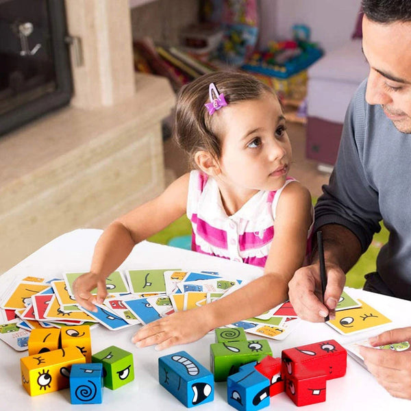 Expressions Block Puzzle - Mille Kids