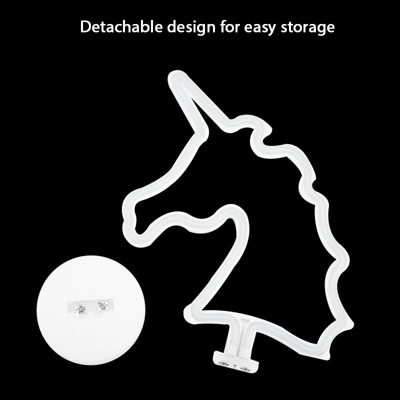 Rainbow Unicorn Night Lamp