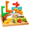 Wooden Animal Tetris Puzzle