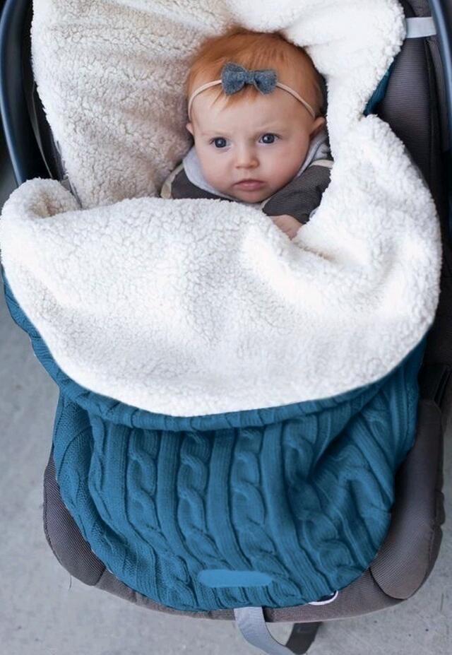 Knitted Swaddle Wrap