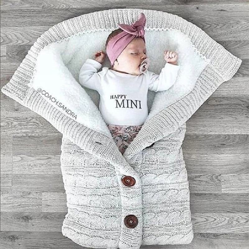 Knitted Swaddle Wrap