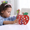 Wooden Fruit Threading Toy