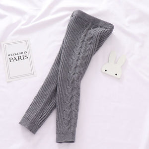 Knitted Cotton Pullover & Pants Set