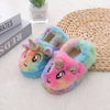 Happy Unicorn Plush Slippers