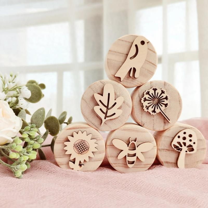 Amery Wooden Play Dough Stamp