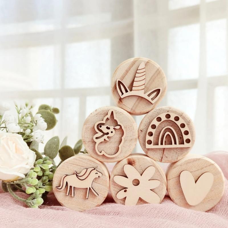 Amery Wooden Play Dough Stamp
