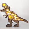 Wooden Layered Dinosaur Decor