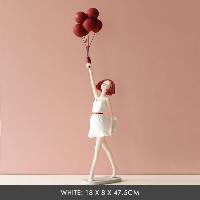 Girl with the Balloons Decor