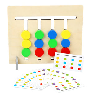 Montessori Fruit/Color Matching Game