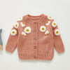 Knitted Daisy Cardigan