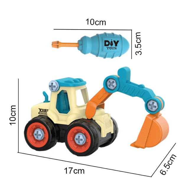 Worksite Adventures DIY Vehicle Toy