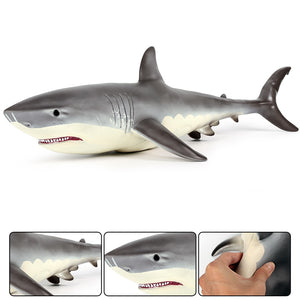 Realistic Great White Shark Toy