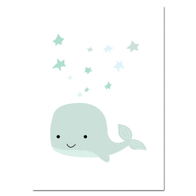 Baby Whale Print