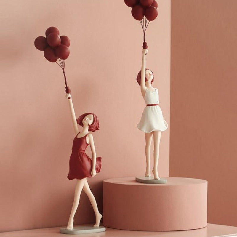 Girl with the Balloons Decor