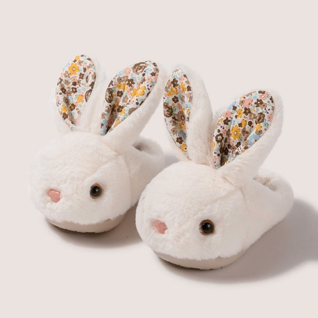 Sawyer Bunny Plush Slippers