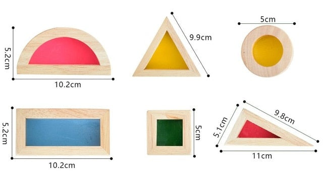 Montessori Rainbow Blocks
