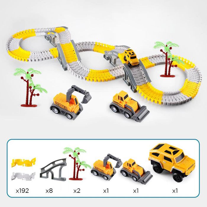 Construction City Track Set
