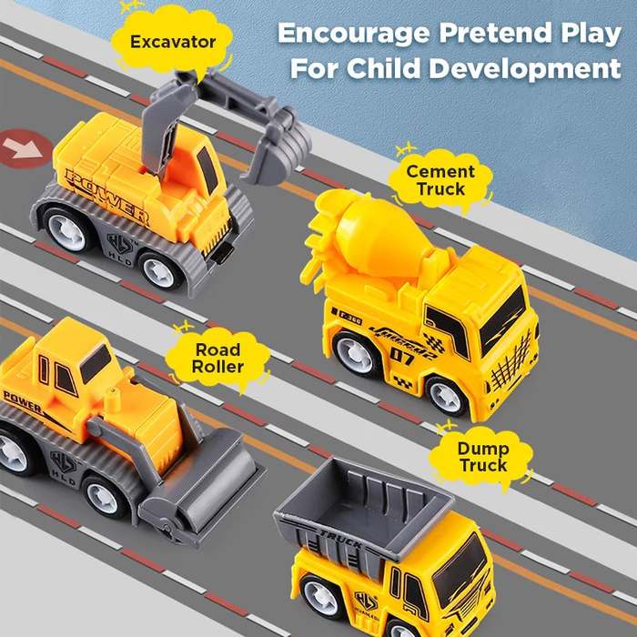 Construction City Track Set