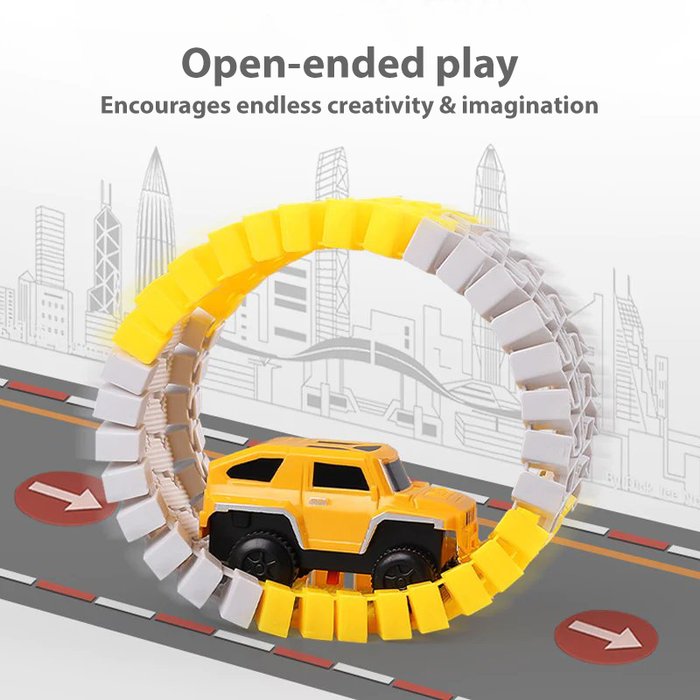 Construction City Track Set