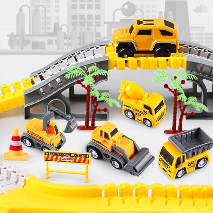 Construction City Track Set