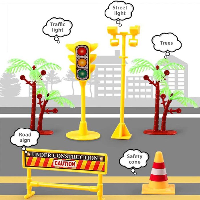 Construction City Track Set