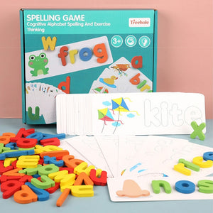 Wooden Spelling Game