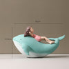 Whale and Girl Figurine