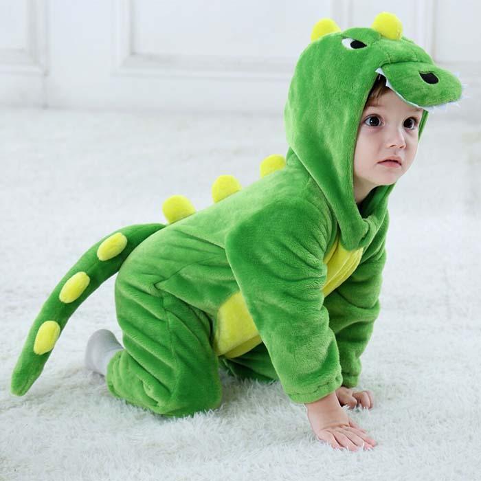 Fluffy Dino Onesie