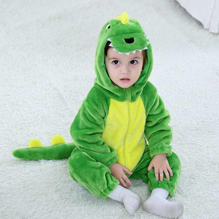 Fluffy Dino Onesie