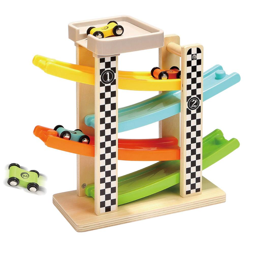 Wooden Car Ramp Racing