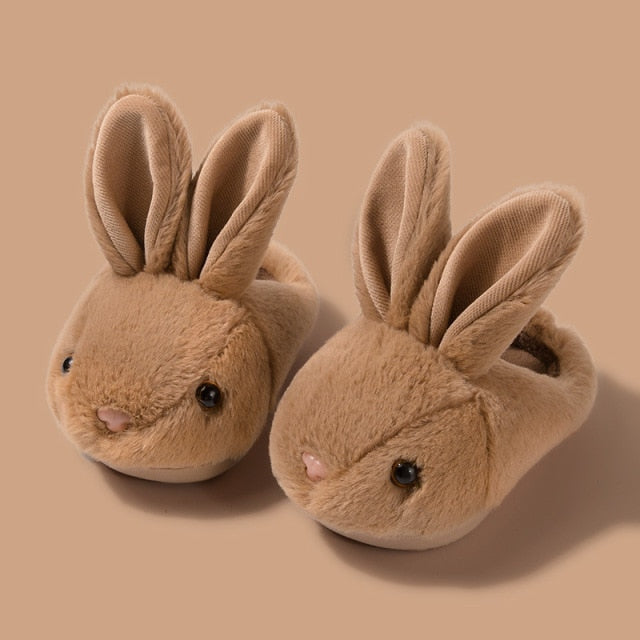 Sawyer Bunny Plush Slippers