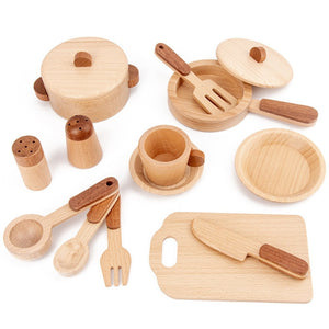 Perfect Wooden Kitchen Playset