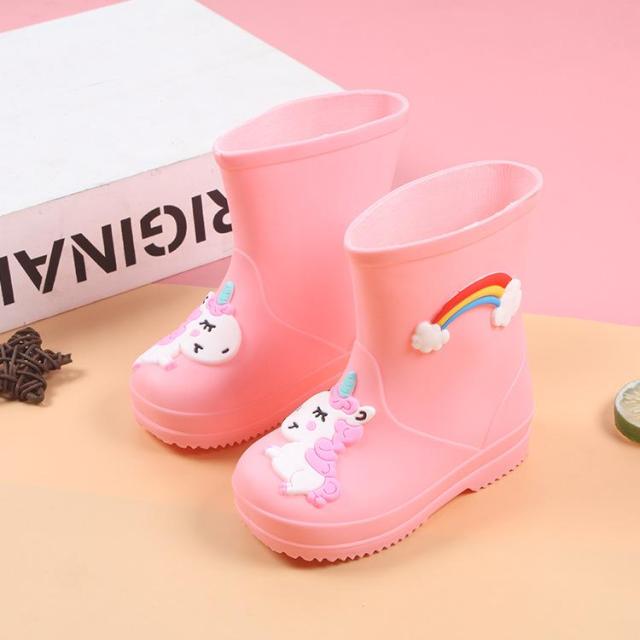 Rainbow Unicorn Rain Boots
