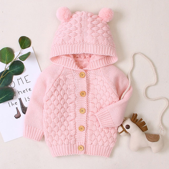 Knitted Teddy Cardigan