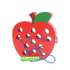 Wooden Fruit Threading Toy