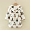 Hooded Love Teddy Bathrobe