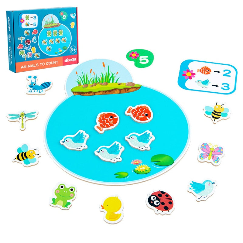 Montessori Little Pond Counting Game