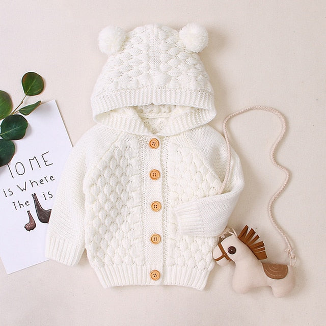 Knitted Teddy Cardigan