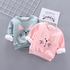 Petite Kitty Fleece Pullover