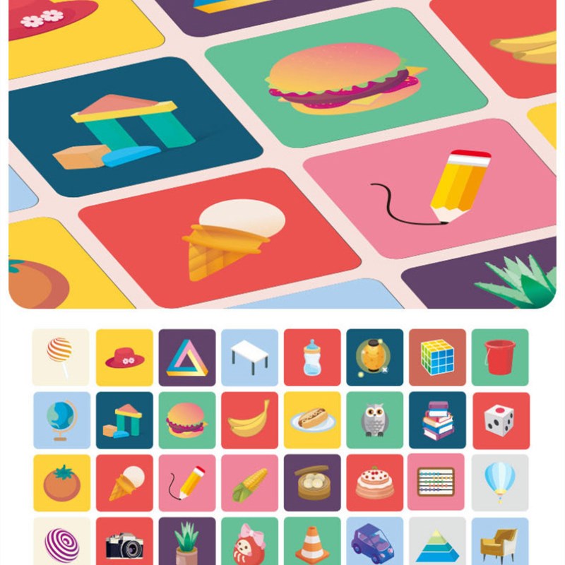 Visual Stimulation Flashcard