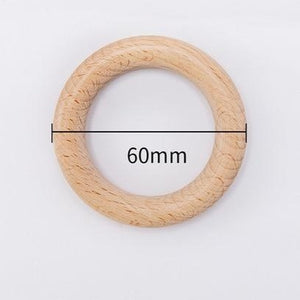 Beech Wood Teething Ring