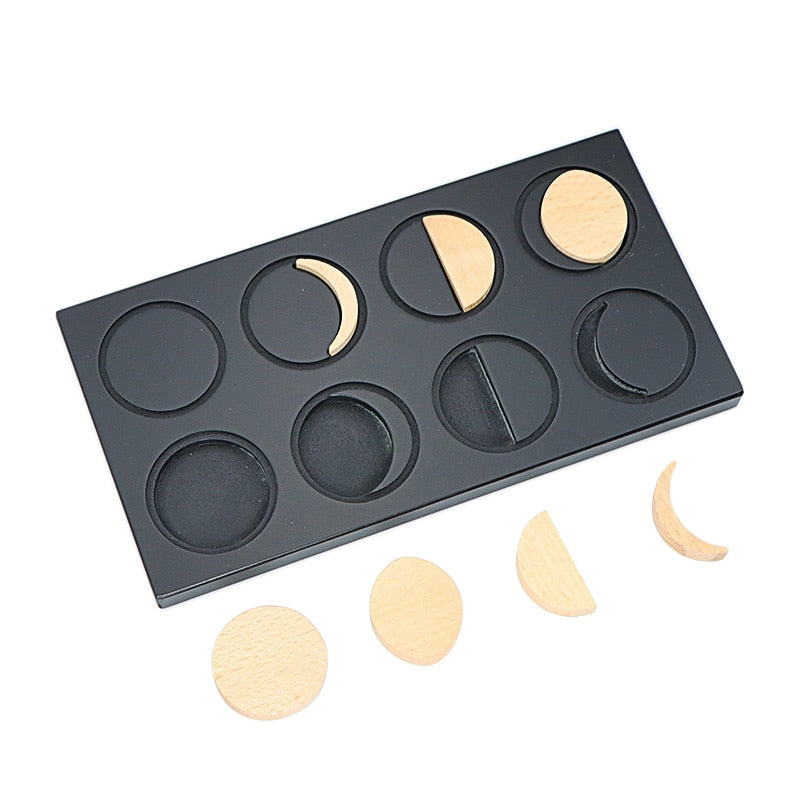 Montessori Moon Phase Puzzle