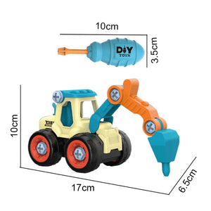 Worksite Adventures DIY Vehicle Toy