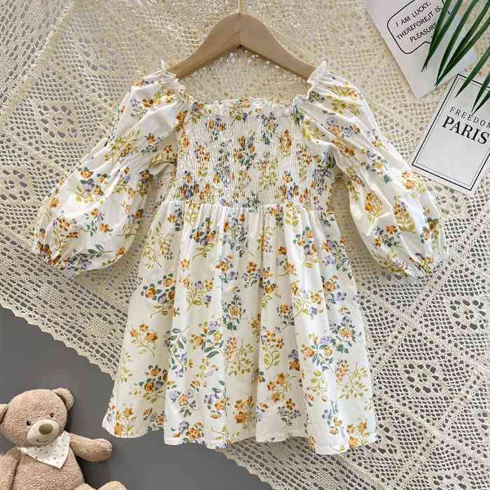 Fawn Floral Dress