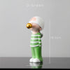Bubble-blowing Kids Statue