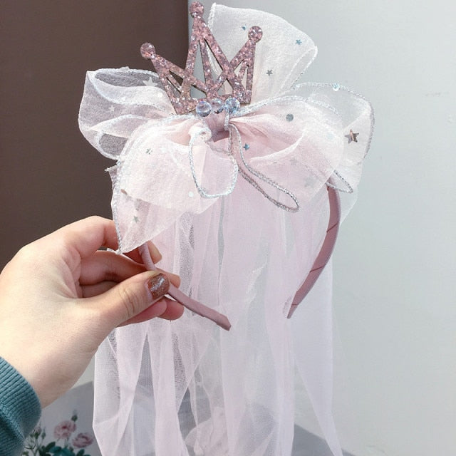 Princess Veil Headband