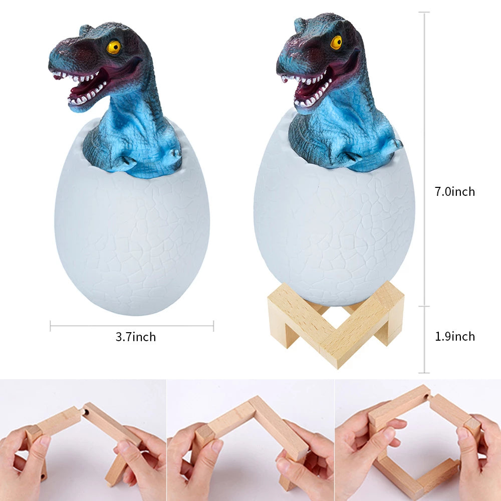 Hatching Dinosaur Night Lamp